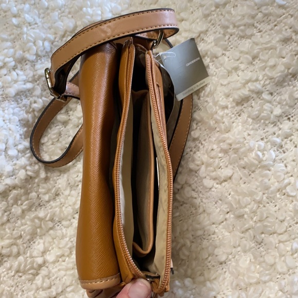 NWT Giani Bernini Saffiano Purse Camel/Rust Color - Picture 4 of 8